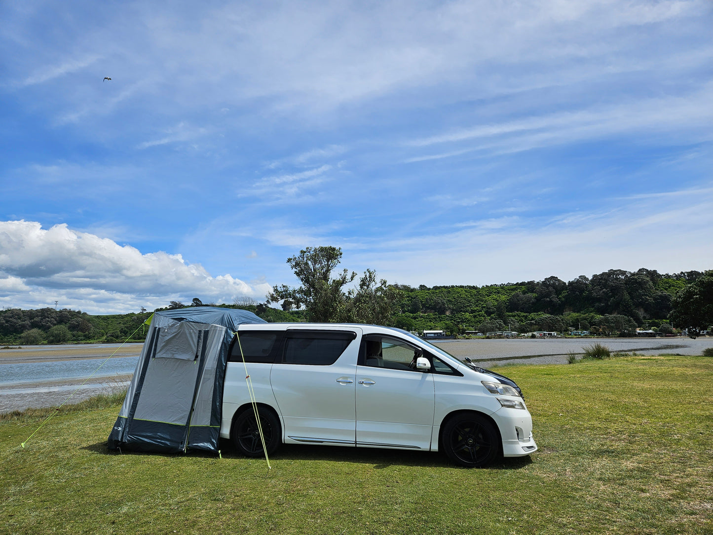 Campervans Tailgate and Awning Tent.