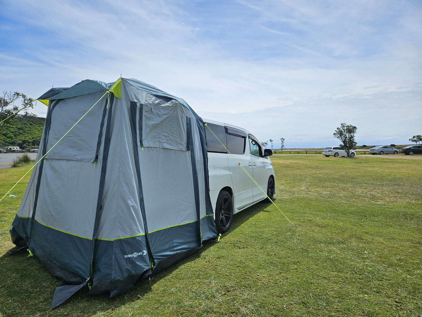 Campervans Tailgate and Awning Tent.